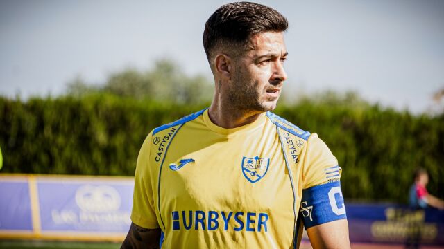 Sergio León, capitán del Atlético Palma del Río Sergio León, capitán del Atlético Palma del Río