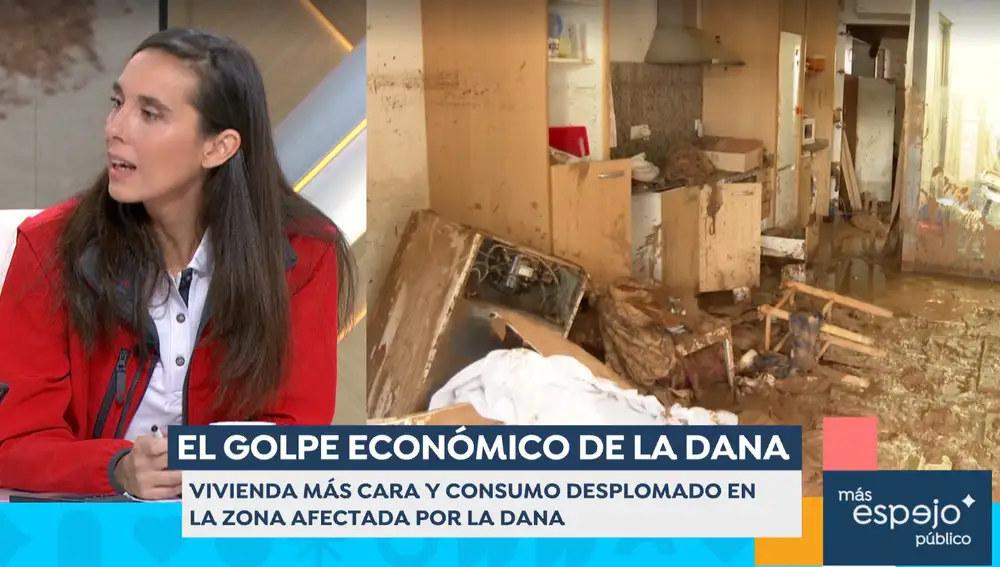 La psicóloga Natalia Momeñe en 'Espejo Público' un año después de la tragedia de la DANA