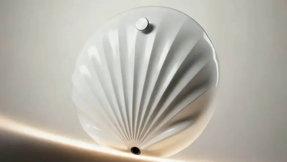 Una de las caras del U-Scan tiene un diseño que recuerda a una concha.