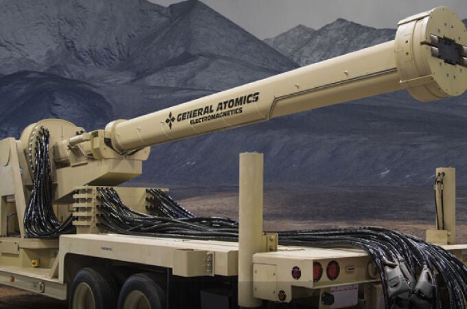 El cañón de riel que dispara proyectiles a 7.410 km/h y podría formar parte del Golden Dome de EE. UU. El cañón de riel que dispara proyectiles a 7.410 km/h y podría formar parte del Golden Dome de EE. UU.