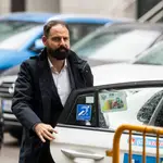 El exgerente del PSOE, Mariano Moreno, llega al Tribunal Supremo. David Jar