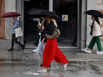 Lluvia en Madrid Lluvia en Madrid