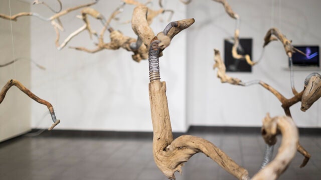 "Suspensión", obra de Patricia Belli "Suspensión", obra de Patricia Belli