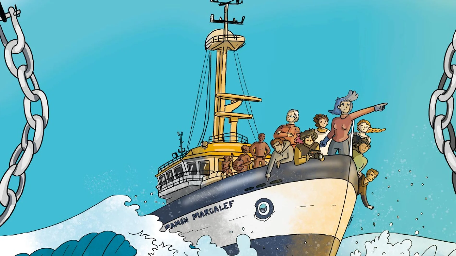 Portada del libro ‘Bitácora. Una aventura oceanográfica’