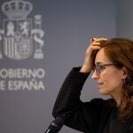  La ministra de Sanidad, Mónica García