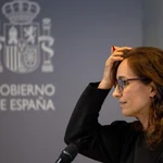 La ministra de Sanidad, Mónica García