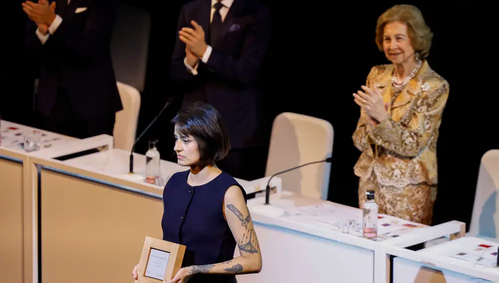 La reina Sofía preside los Premios BMW de Pintura