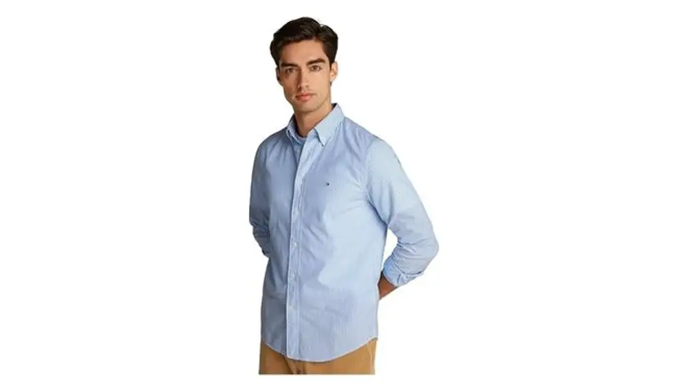 Tommy Hilfiger Camisa L/S para Hombre