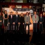 Autoridades presentes en el Teatro Zorrilla