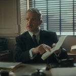 Martin Freeman es el superintendente Battle en la serie 'Agatha Christie: Las siete esferas'