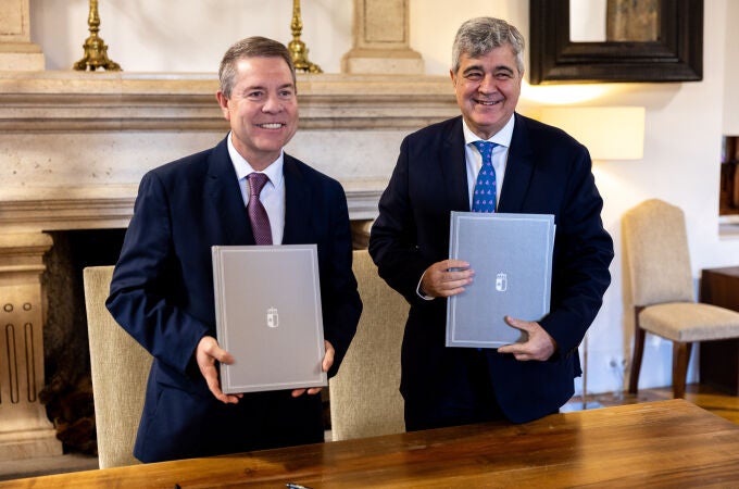 Firma del Convenio Marco de la Fundación "la Caixa" con la Junta de Castilla-La Mancha Firma del Convenio Marco de la Fundación "la Caixa" con la Junta de Castilla-La Mancha