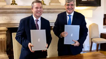 Firma del Convenio Marco de la Fundación "la Caixa" con la Junta de Castilla-La Mancha Firma del Convenio Marco de la Fundación "la Caixa" con la Junta de Castilla-La Mancha