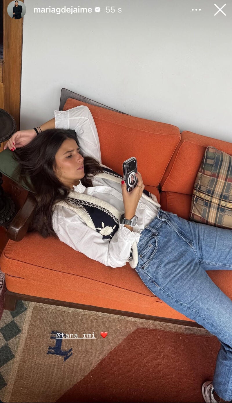 El look de Tana Rivera.