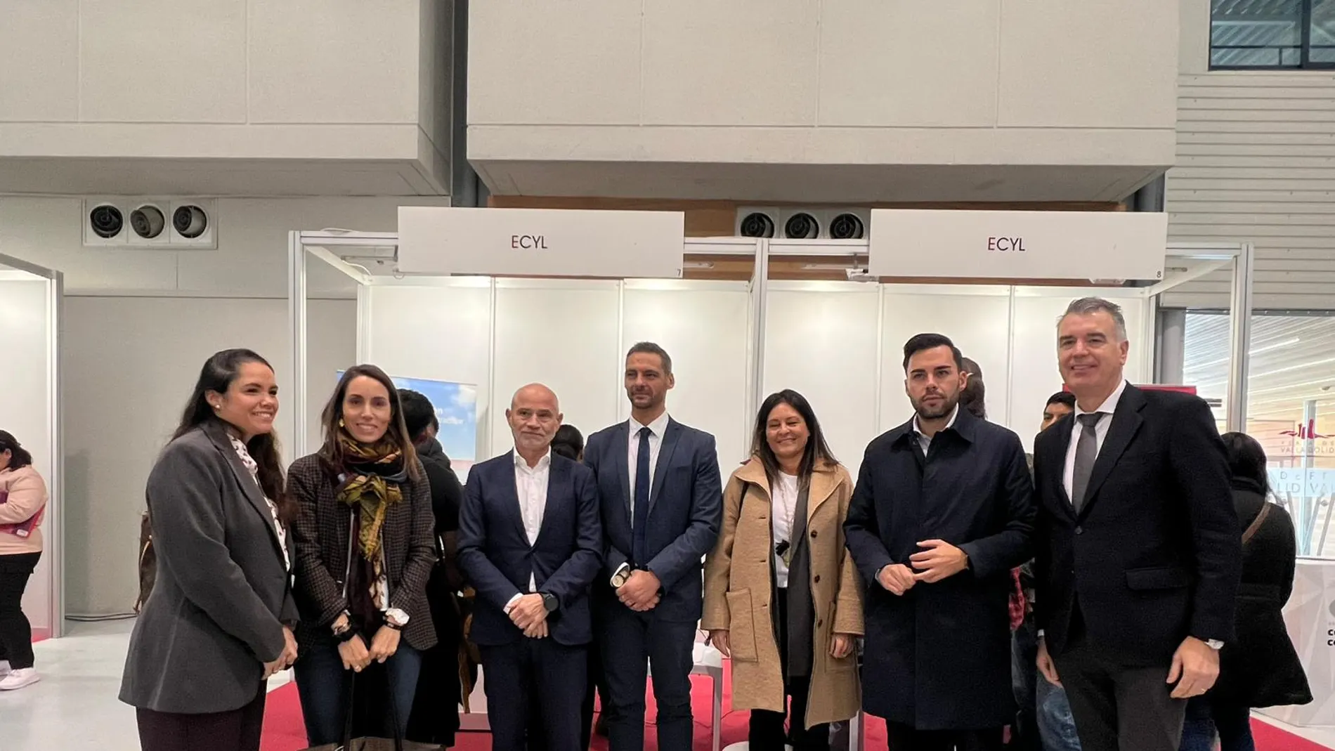 Inauguración de la feria de Empleo y Emprendimiento en Valladolid