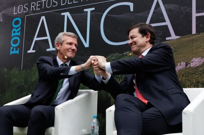 Rueda y Mañueco, hoy. 