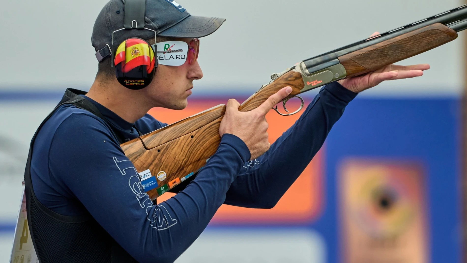 Andrés García, subcampeón del mundo de Foso Olímpico