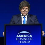 Milei, en su comparecencia en el American Business Forum
