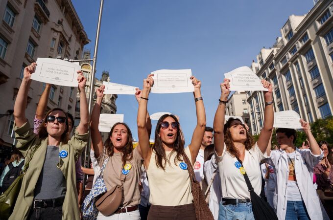 Los estudiantes de Medicina se unen a la huelga nacional contra el Estatuto Marco con paros académicos Los estudiantes de Medicina se unen a la huelga nacional contra el Estatuto Marco con paros académicos