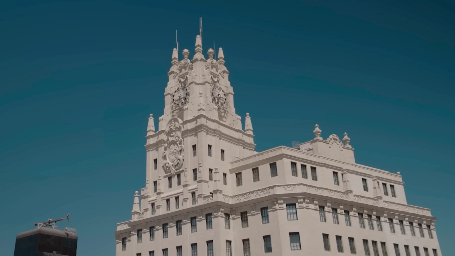 Parte superior del Edificio Telefónica