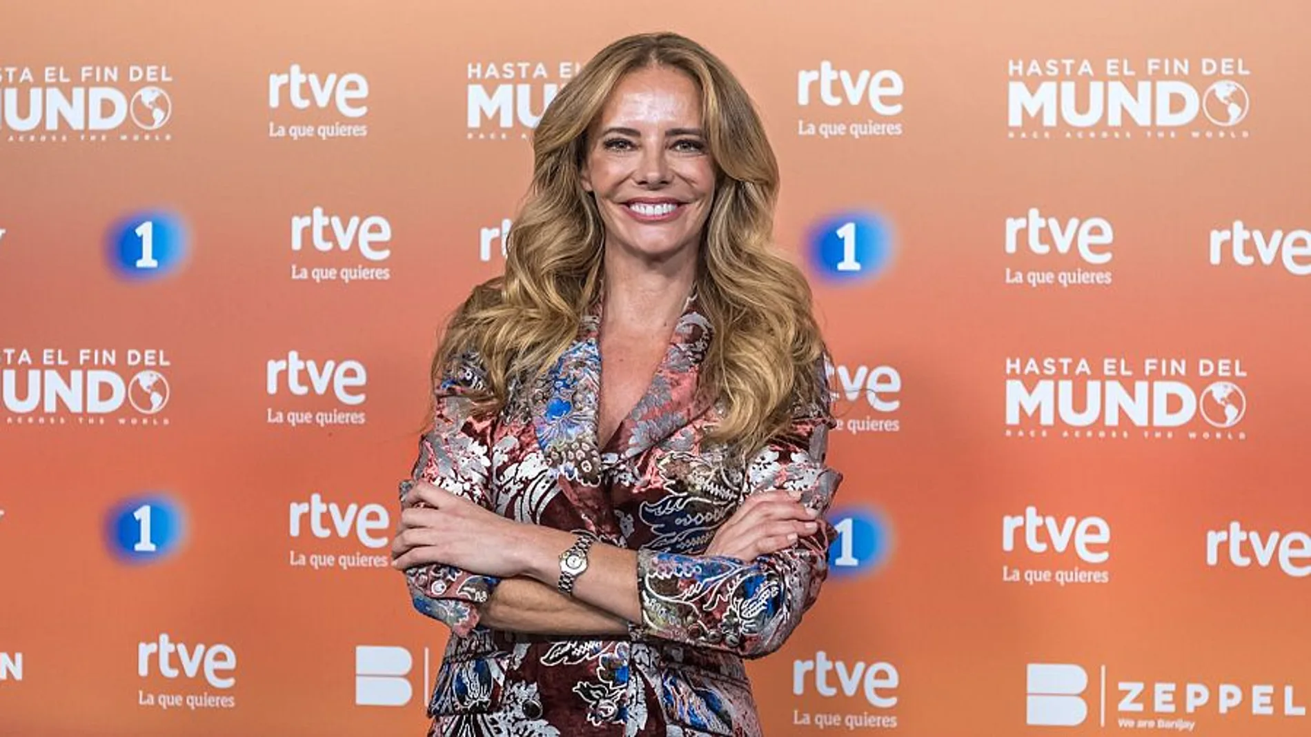 Paula Vázquez, presentadora de 'Hasta el fin del mundo'