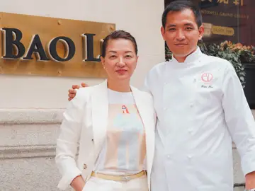 Mao Li y su hermano Felipe, de China Crown Mao Li y su hermano Felipe, de China Crown