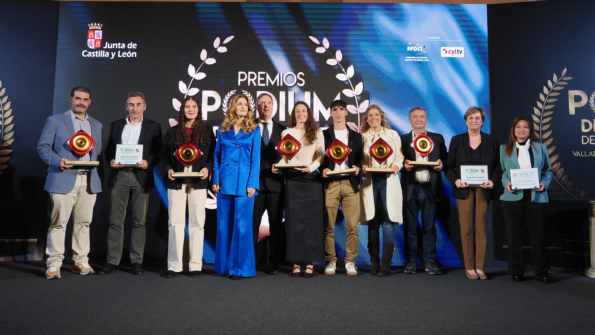 Entrega de los Premios Podium Castilla y León