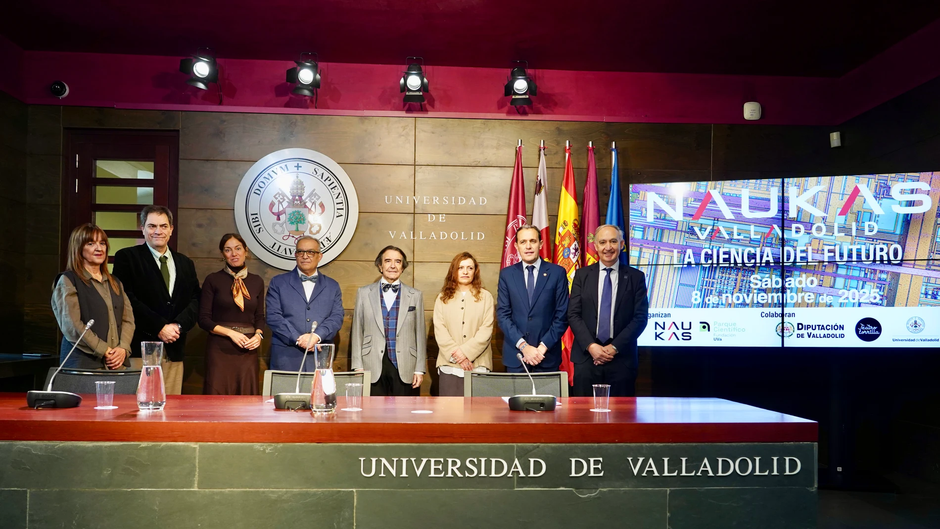 Conrado Íscar, Antonio Largo y Enrique Cornejo, entreo otros, presentan Naukas