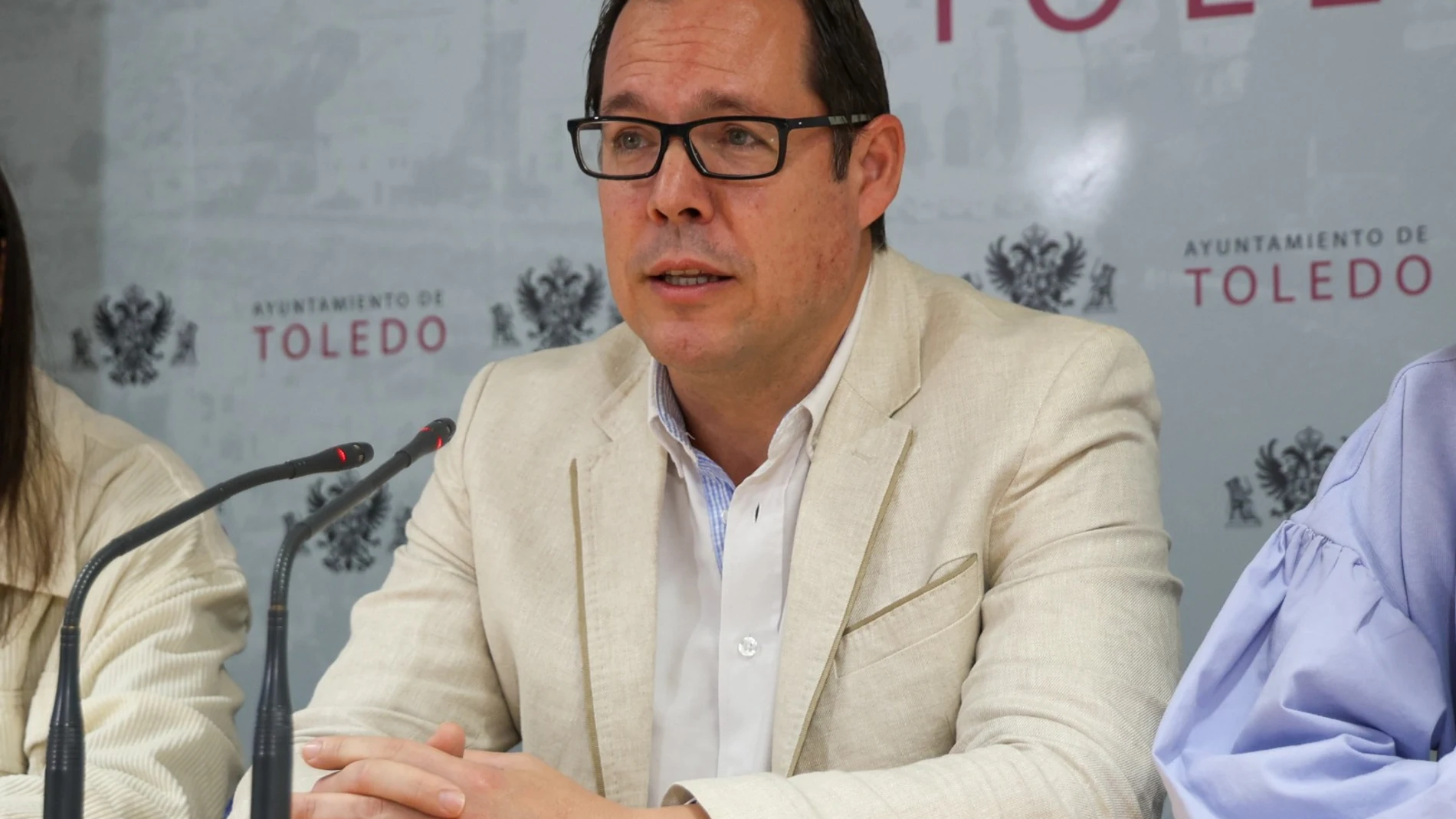 El concejal de Educación del Ayuntamiento de Toledo, Daniel Morcillo