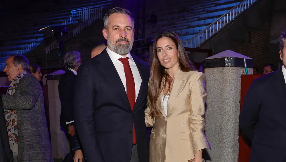 10 Aniversario de Ok Diario. Santiago Abascal y Lidia Bedman