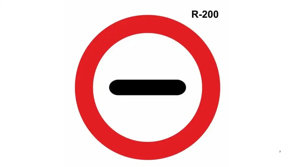Señal R-200 entre las señales más confusas para los conductores