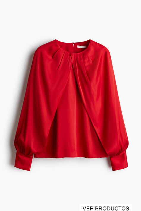 Blusa roja.