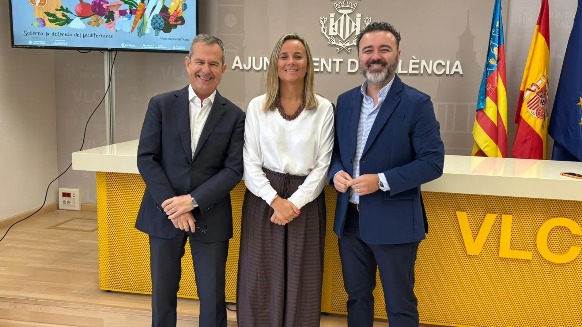 Los responsables de Valencia Cuina Oberta, que se celebra del 20 al 30 de noviembre