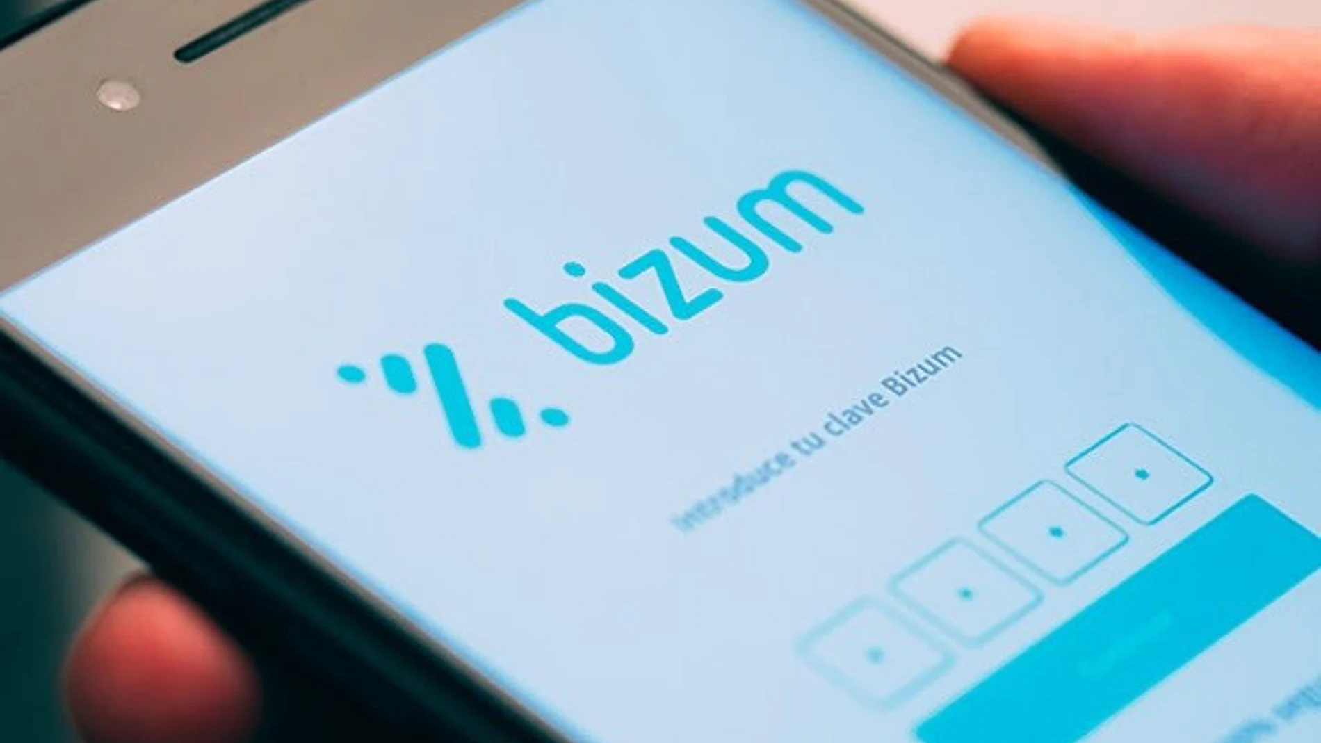 Imagen de archivo de una applicación para hacer Bizum.