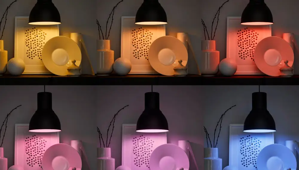 La nueva gama de bombillas inteligentes de IKEA te permitirán regular el color en función del momento del día o de tu estado de ánimo