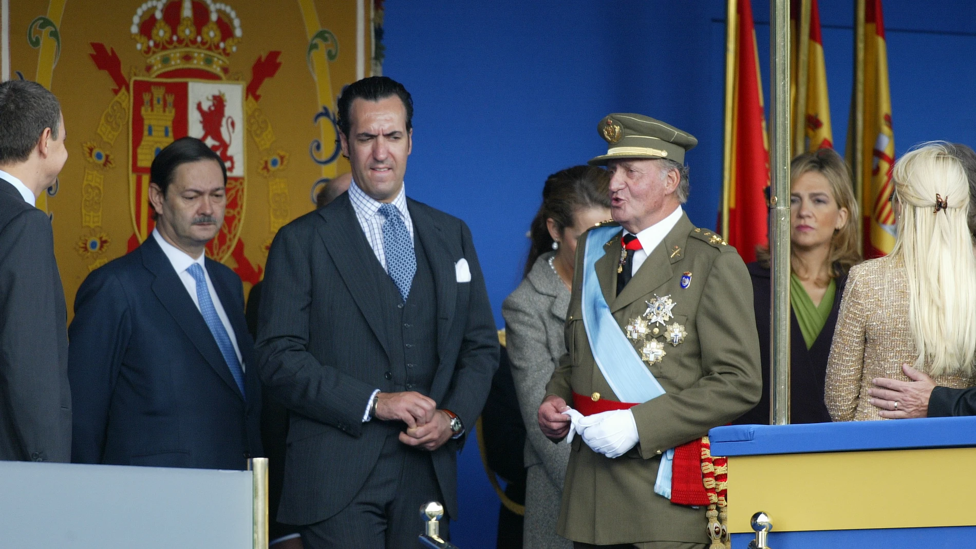 El rey Juan Carlos I y Jaime de Marichalar
