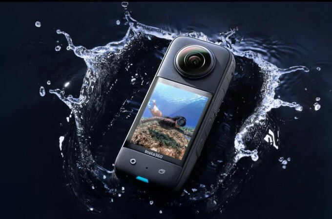 Puede grabar en 360º o en modo normal a 4K, según lo que busques en cada momento