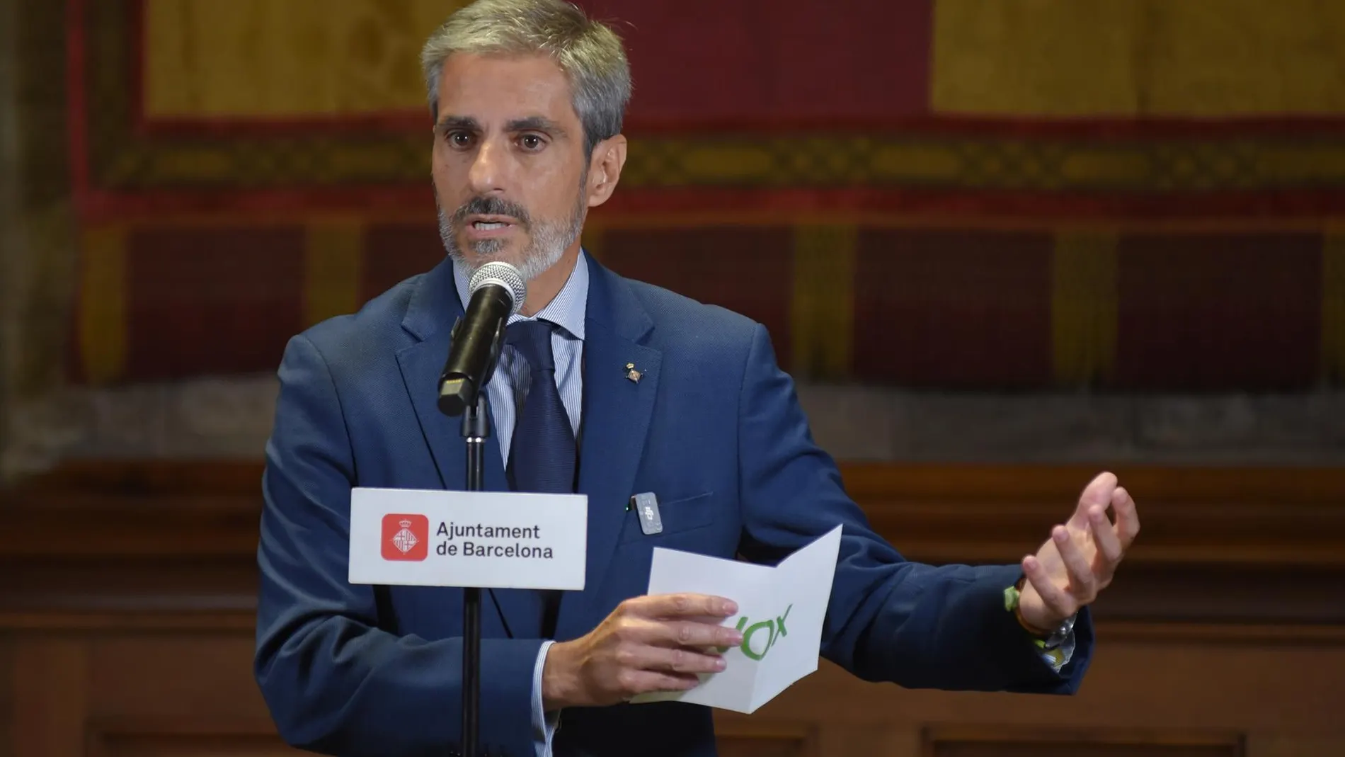 El concejal Gonzalo de Oro