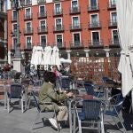 Terrazas en la Plaza Mayor de Valladolid