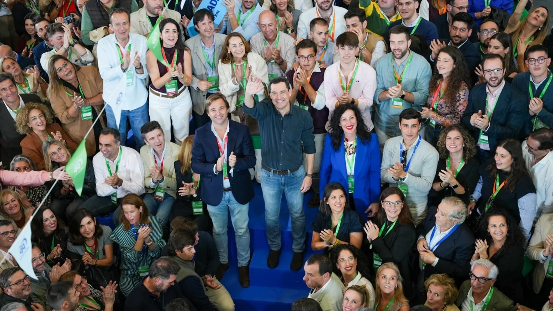 Respaldo del 99,95% a Juanma Moreno como presidente del PP-A