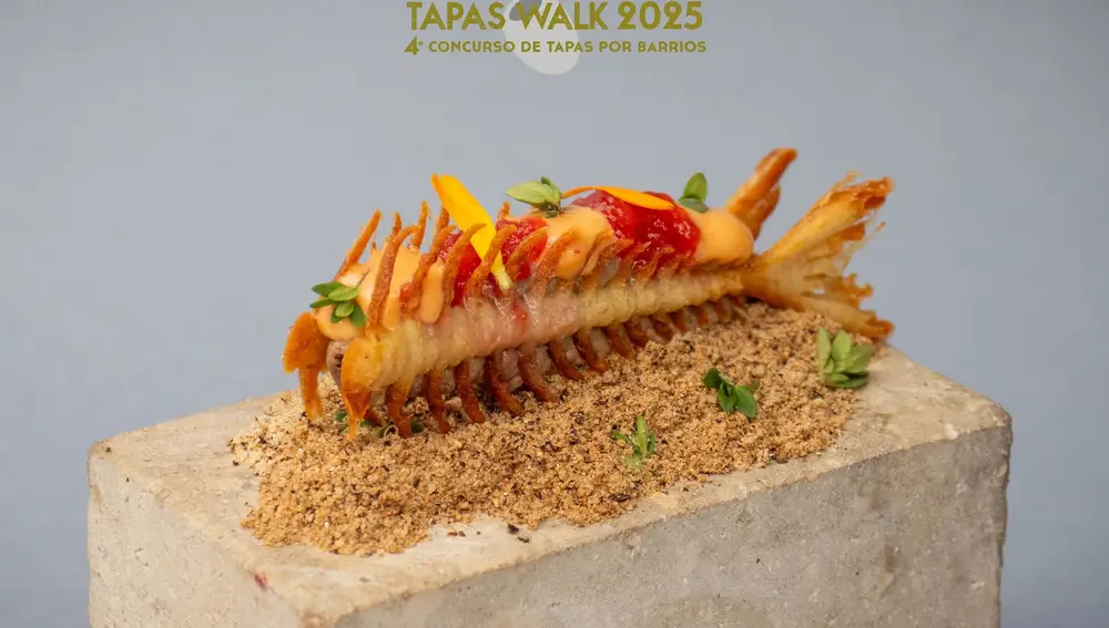 Tapa ganadora "Por el monte las sardinas"