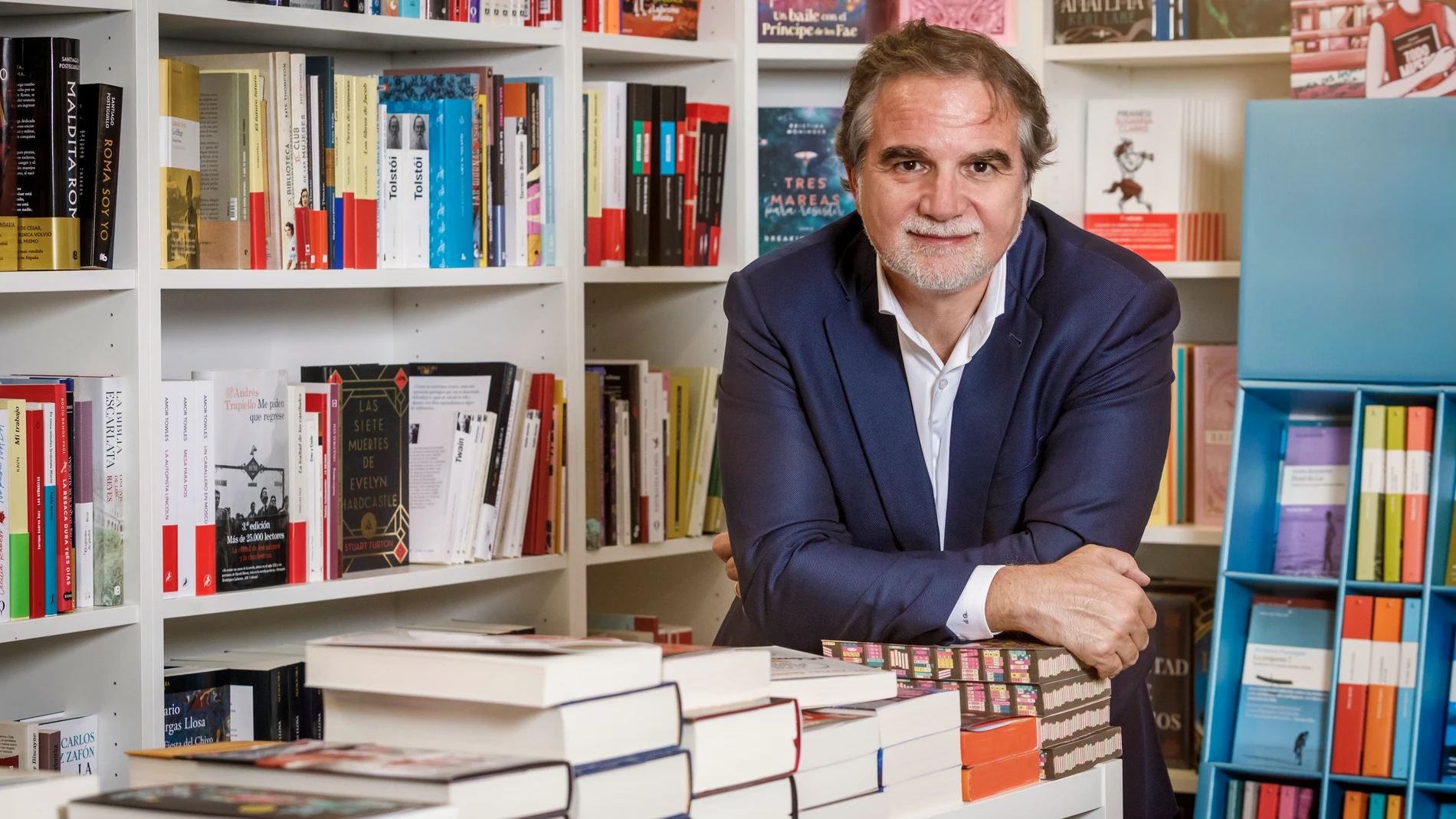 Javier Quintero en la Feria del Libro de Madrid