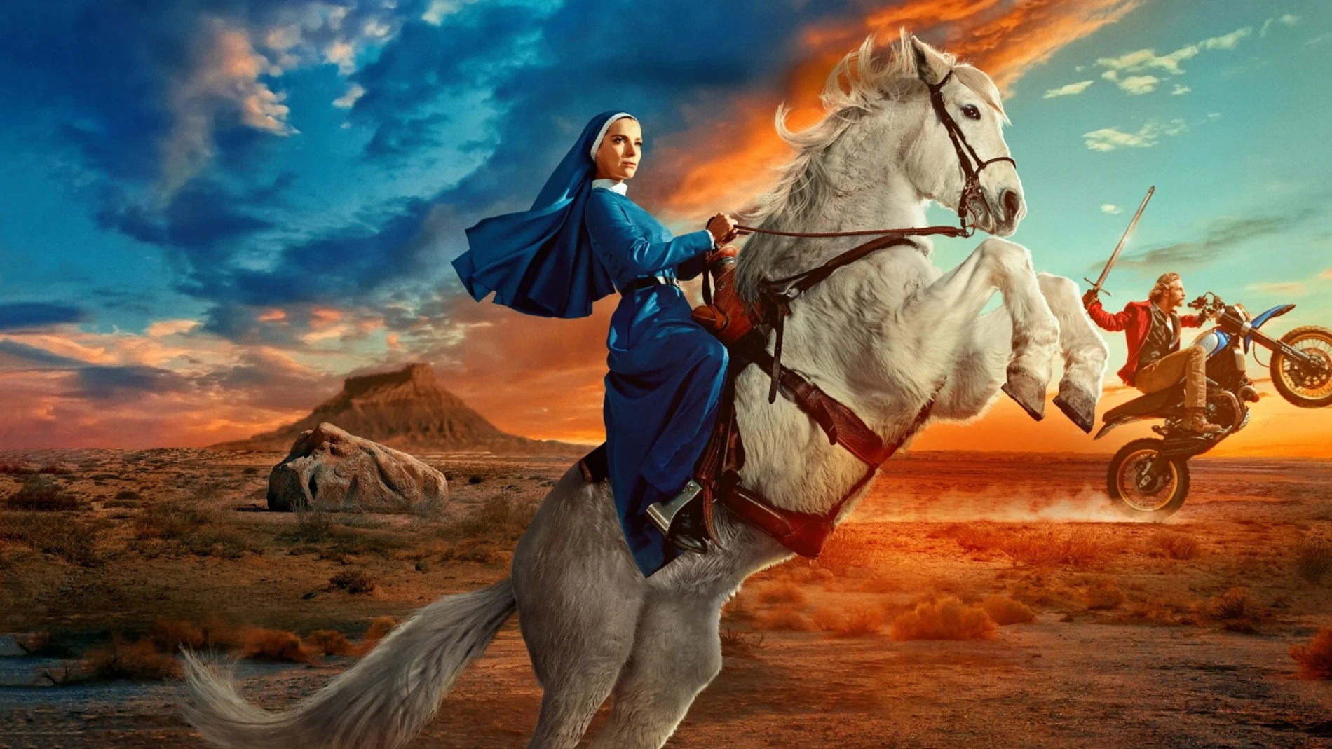 Creada por Damon Lindelof y Tara Hernandez, 'Mrs. Davis' combina ciencia ficción y sátira social