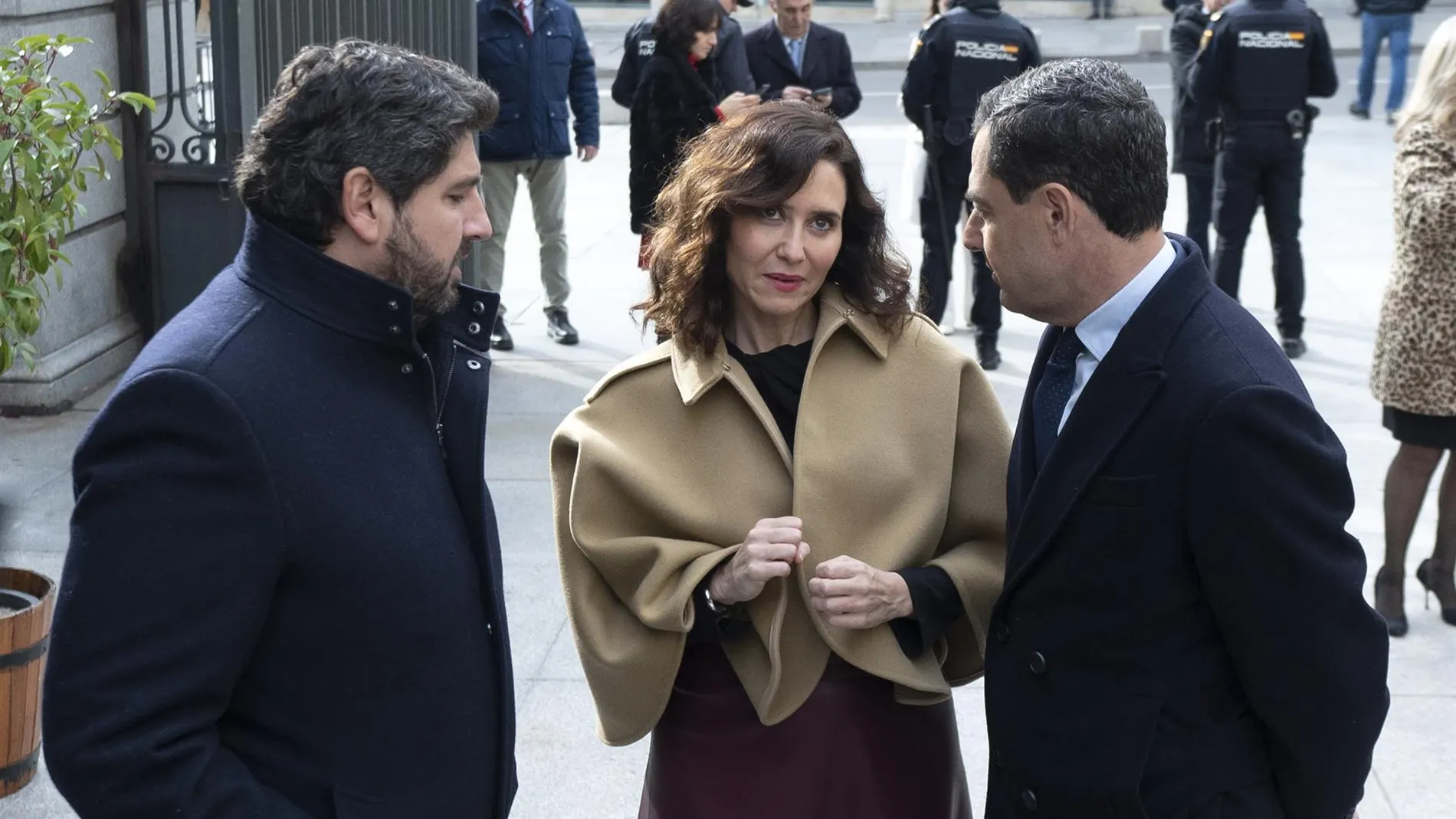 MURCIA.-Ayuso y López Miras, únicos presidentes autonómicos de PP que participará, el sábado, en el 17 Congreso del PP-A