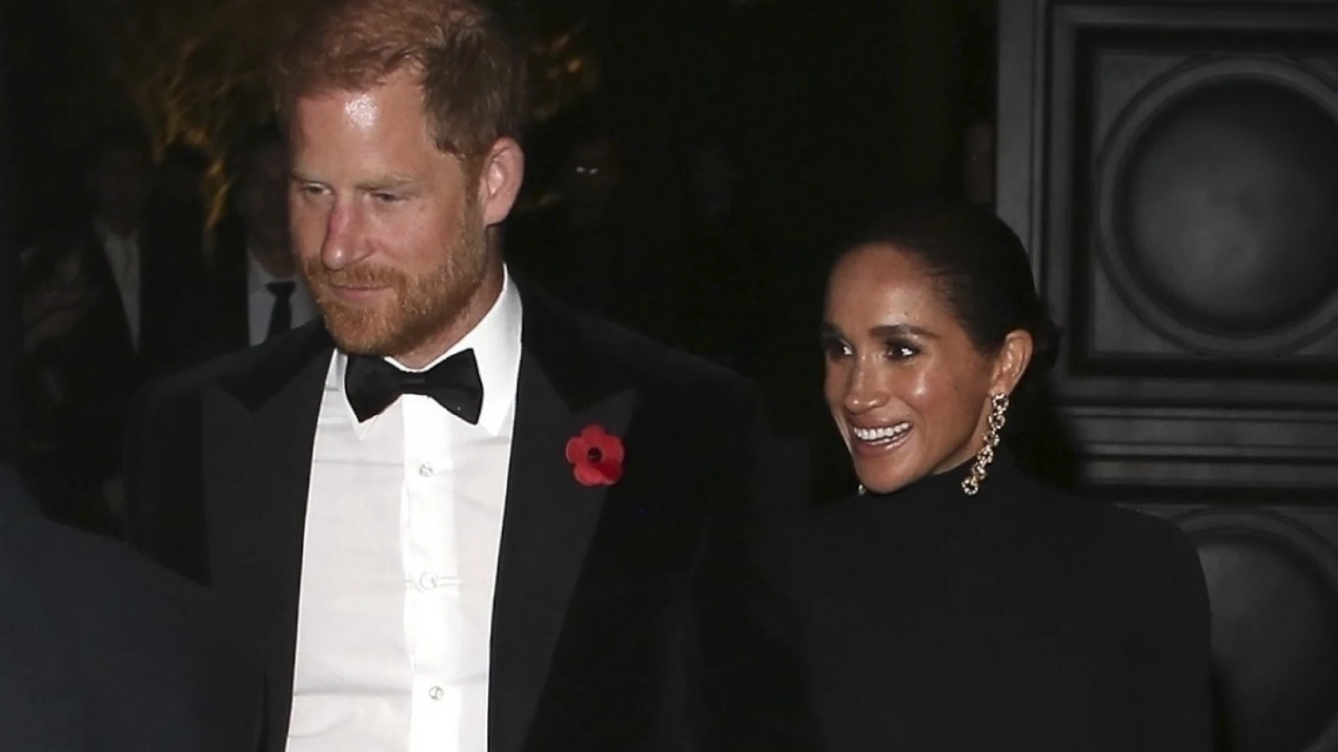 Meghan Markle y el Príncipe Harry en Los Ángeles.