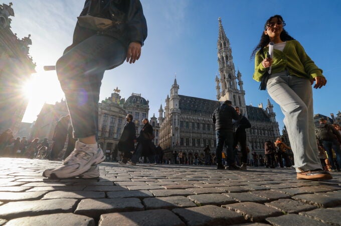 Brussels tourim illustration