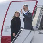 La Reina Letizia y el Rey Felipe VI.