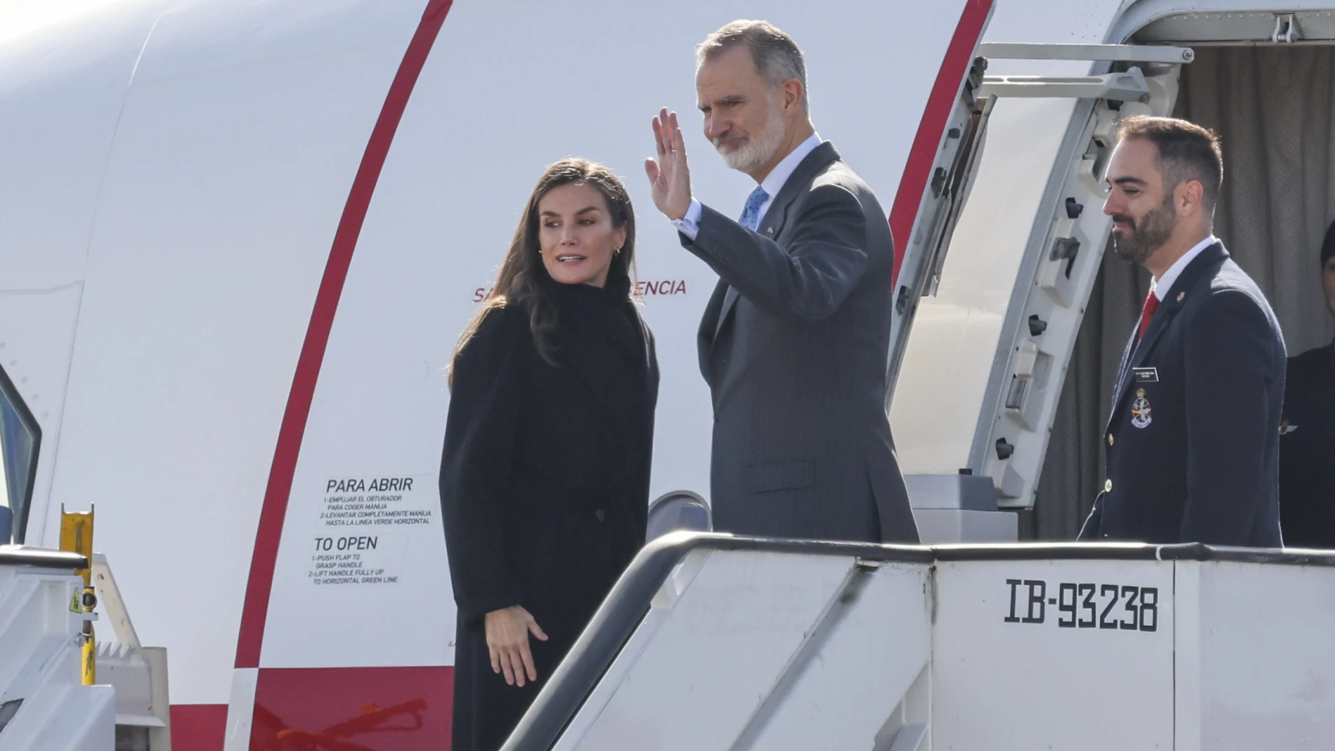 La Reina Letizia y el Rey Felipe VI.