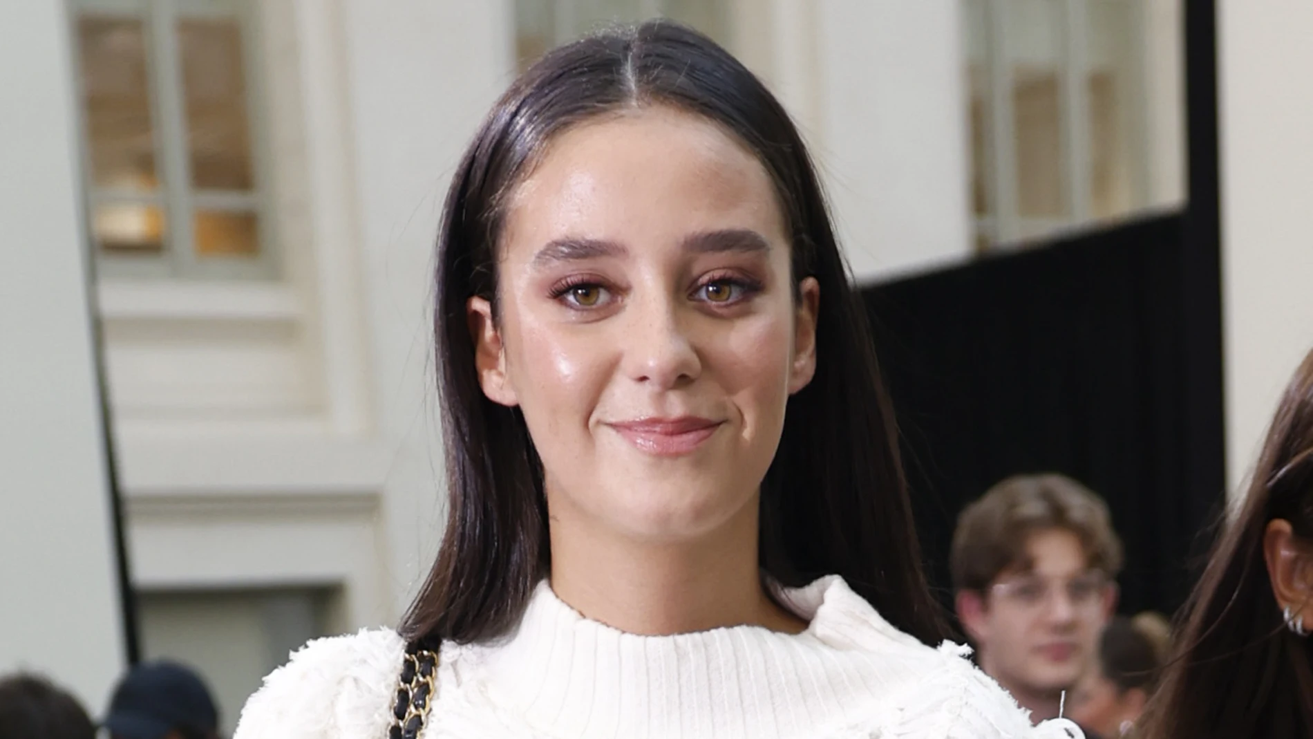 Victoria Federica con jersey de punto.