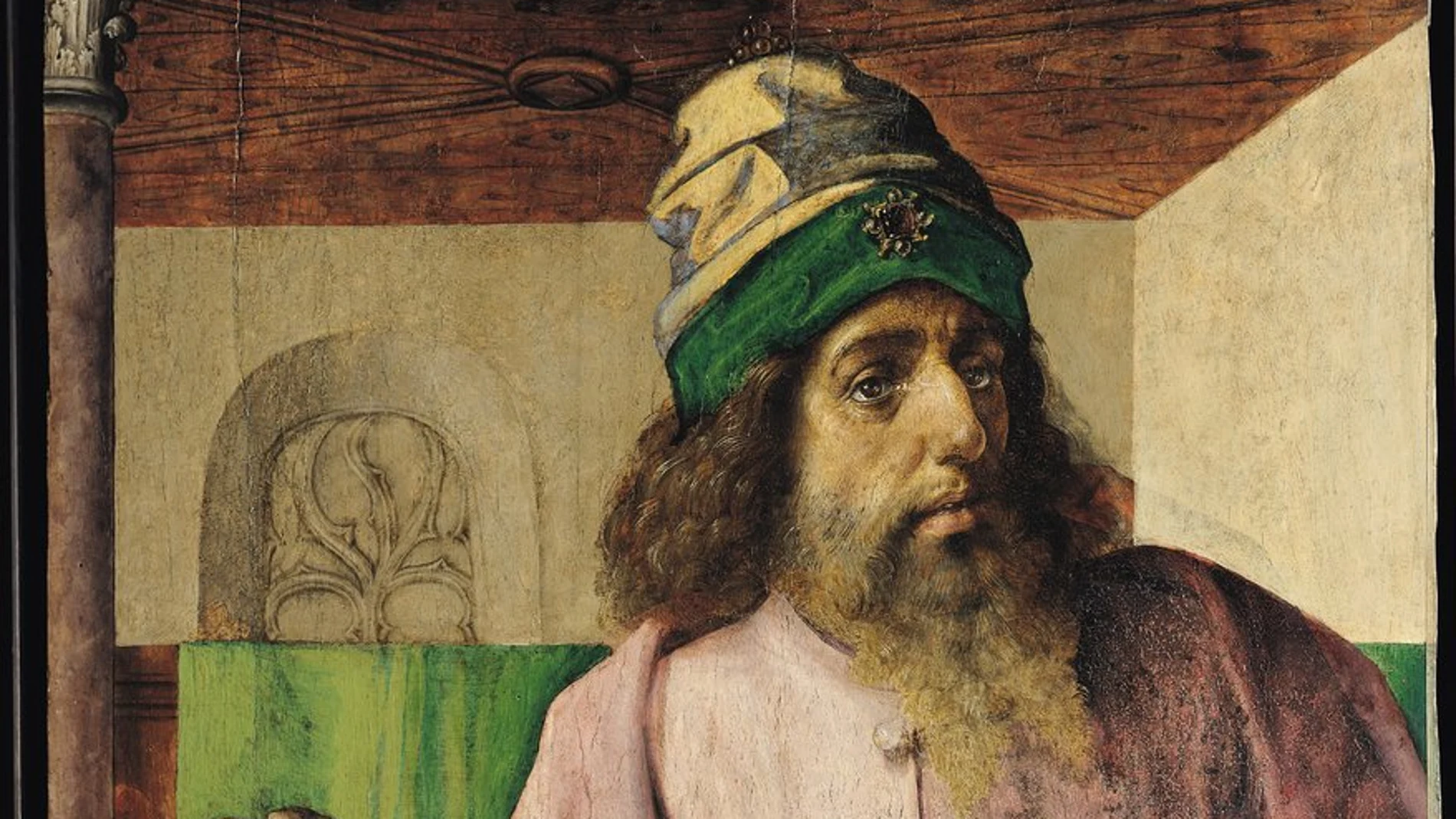 «Retrato de Aristóteles», de Joos Van Gent, en torno a 1475