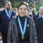 Isabel Díaz Ayuso en La Almudena.